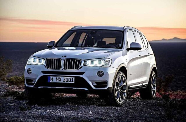 BMW X3 (06.2014 — 11.2017)